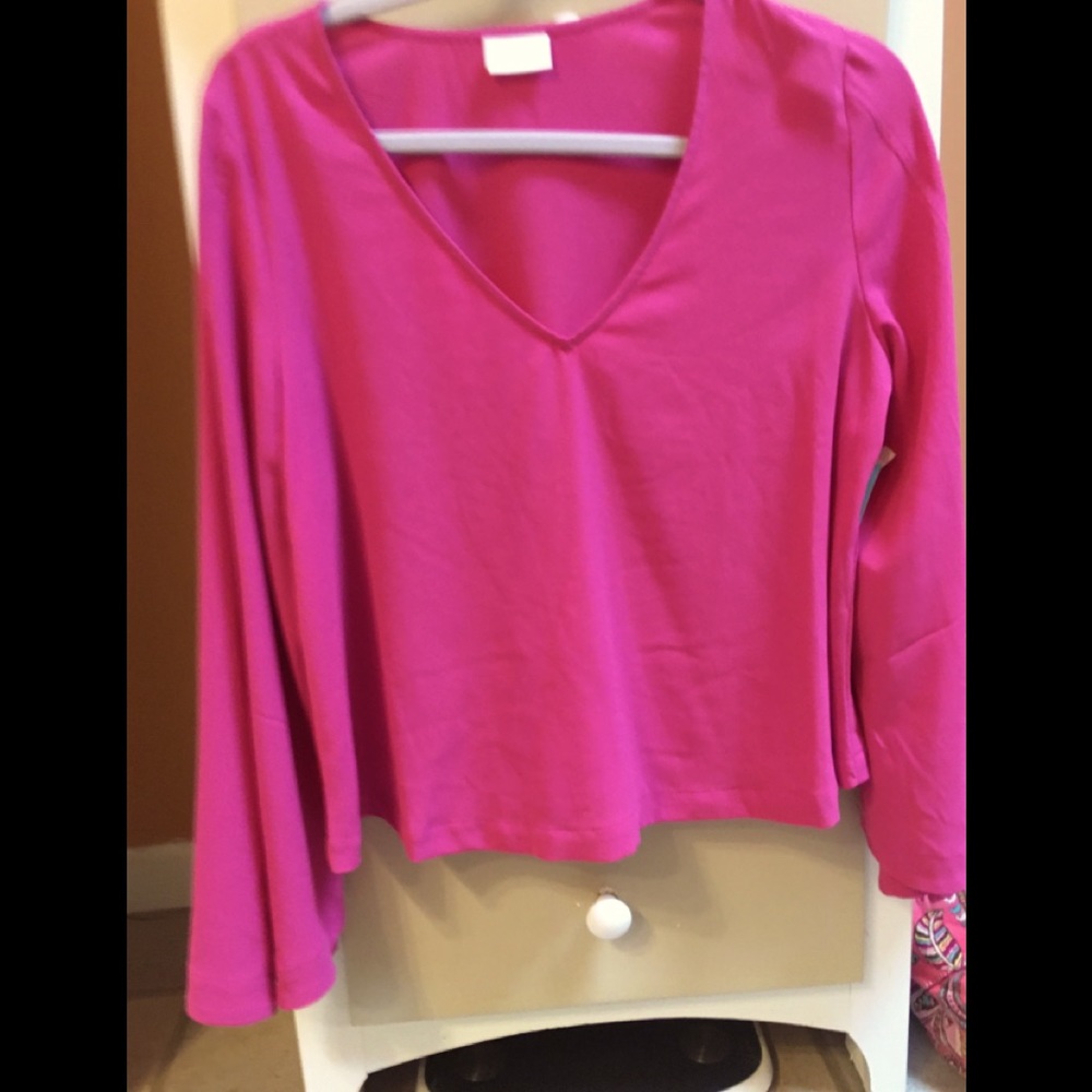 Pink blouse